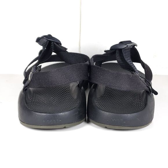 Chaco Men's Z Cloud Size US11 Black Strappy Outdoor Sport Sandals Shoes - Picture 9 of 16